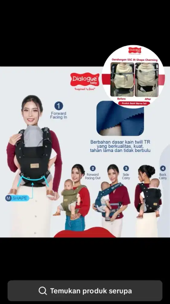 Gendongan Mshape DIALOGUE