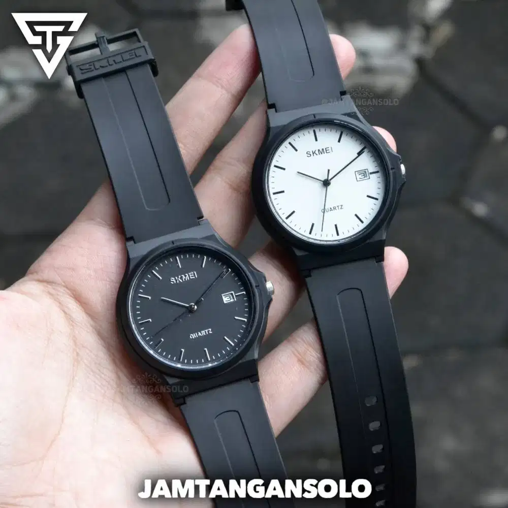 JAM TANGAN SKMEI MW59 ORIGINAL PRIA WANITA ANALOG KARET RUBBER SPORT