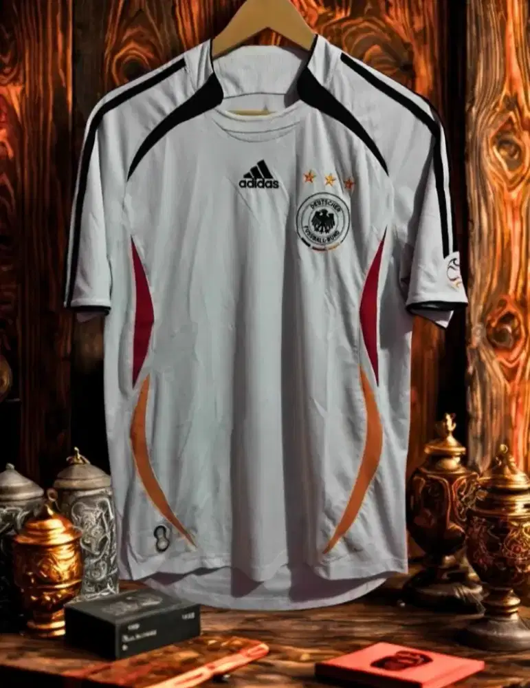 Jersey Retro Timnas Jerman Home 2006 Original