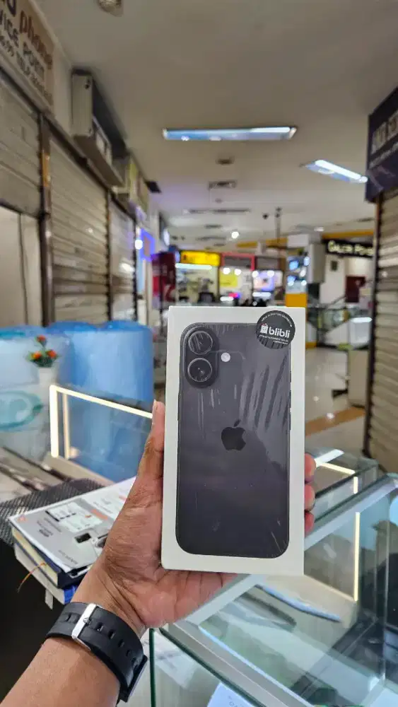 iPhone 16 128 Black iBox/Resmi