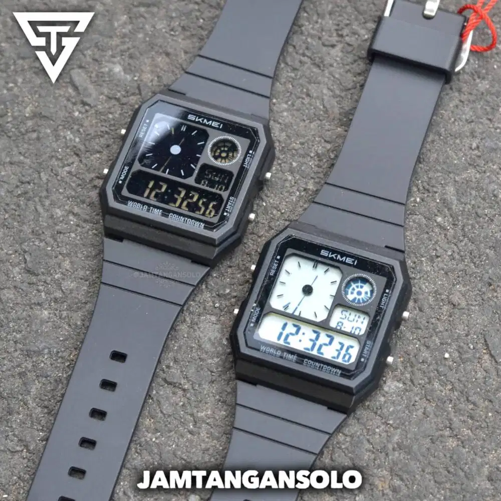 SKMEI LF20 JAM TANGAN PRIA DIGITAL DISPLAY DUALTIME ORIGINAL FREE BOX