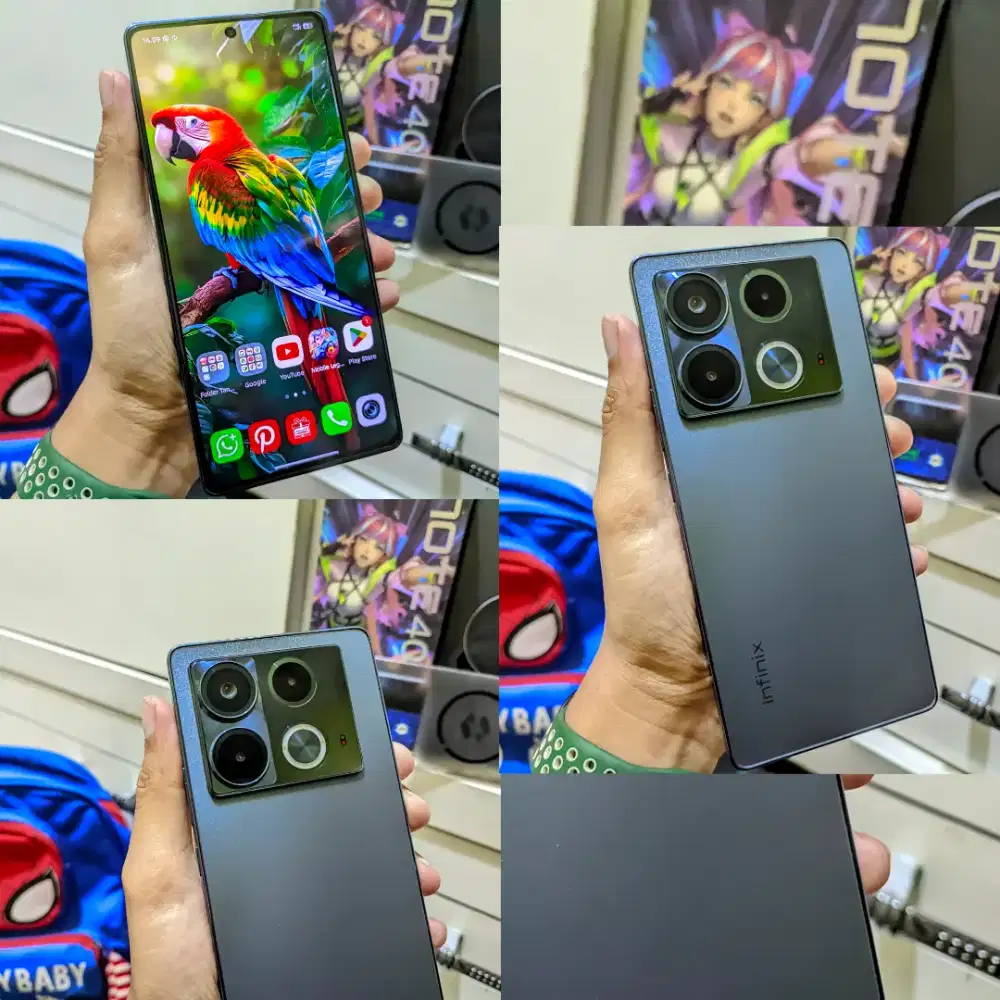 Infinix Note 40 Ram 8/256
Fulset Lengkap Fisik 95%