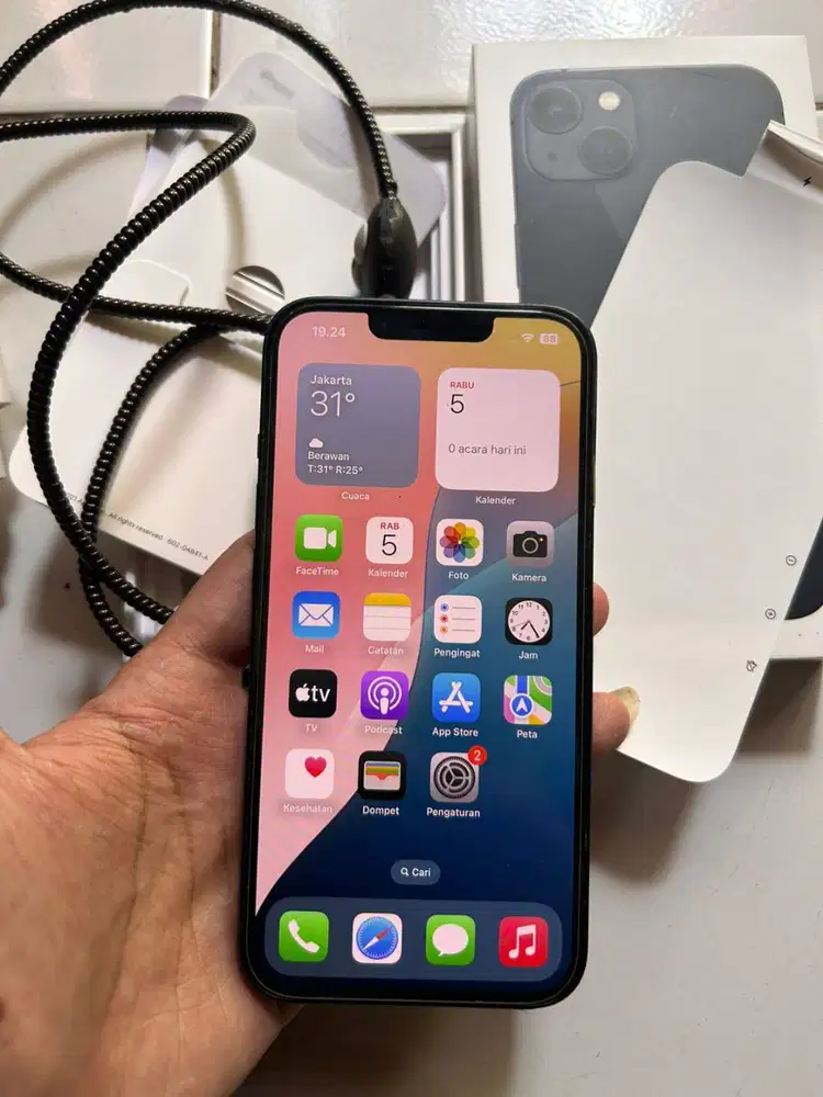 Iphone 13 128gb Midnight blue Second ibox