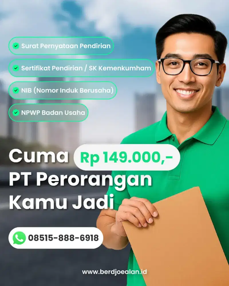 PT Perorangan (Jasa Pembuatan PT Perorangan)
