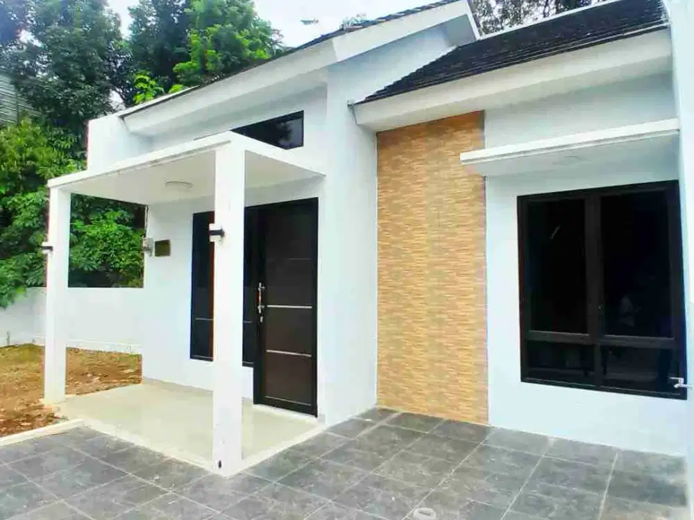 dijual rumah 1 lantai dalam perumahan siap huni