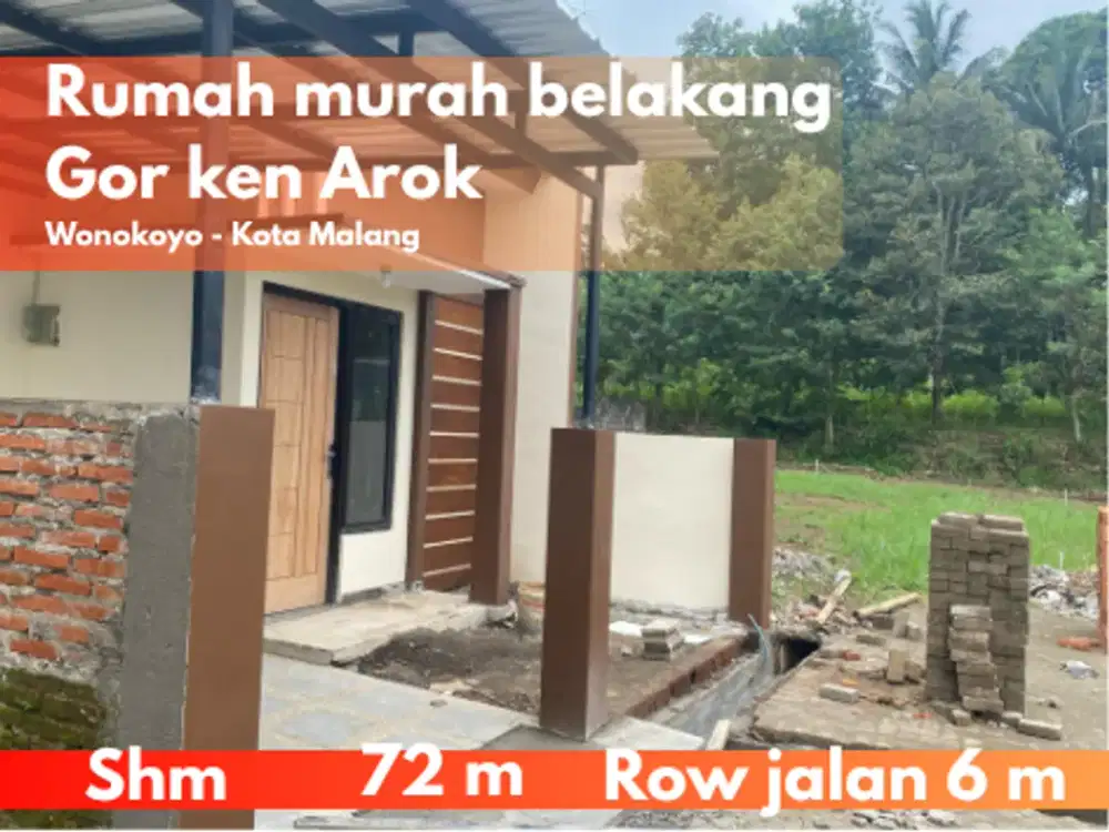 Rumah Nyaman di Pinggiran Kota Malang  Wonokoyo