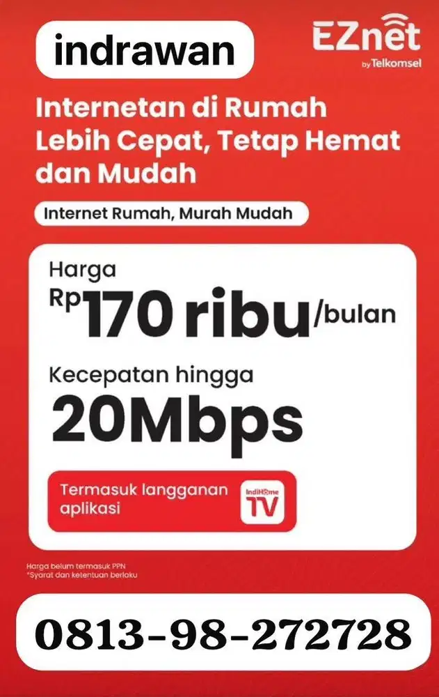 EZnet internet rumah