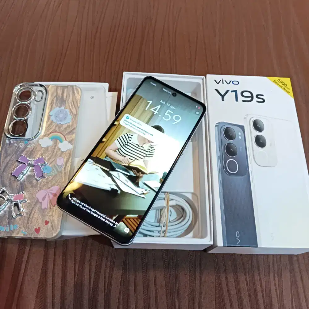 Vivo y19s 4+4/64 Fullshet no minus