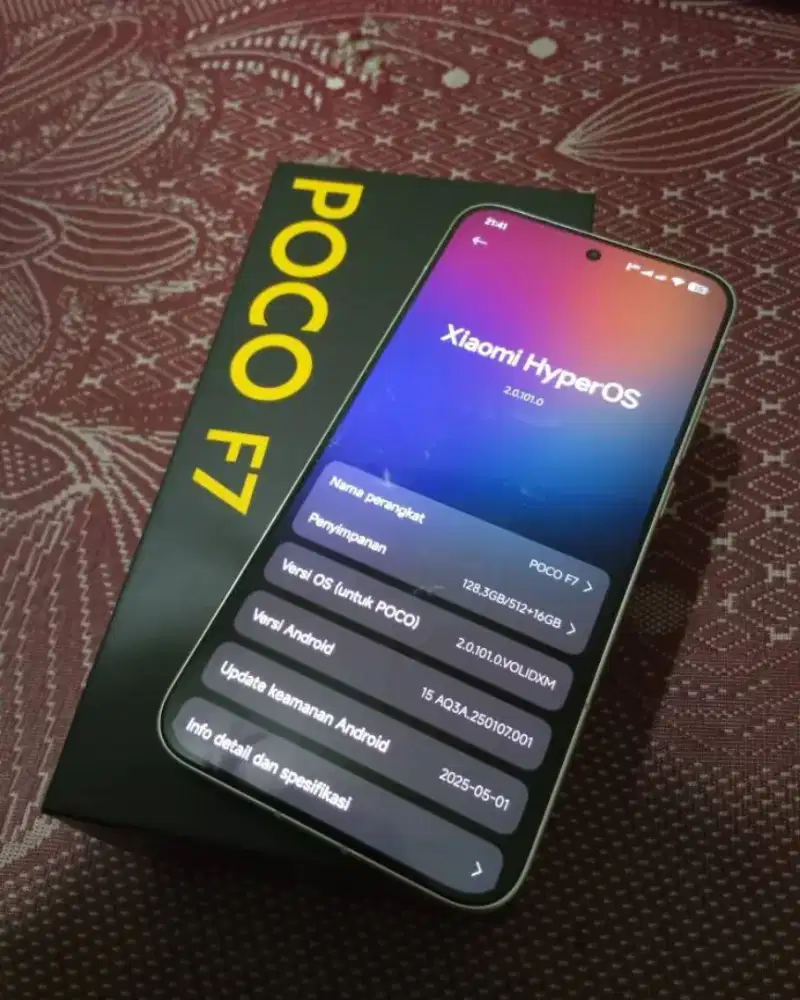 POCO F7 12+6/512+16