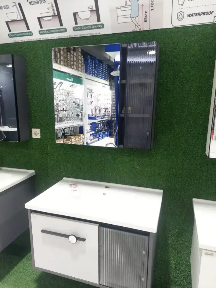 Wastafel Set Kabinet Ceramax