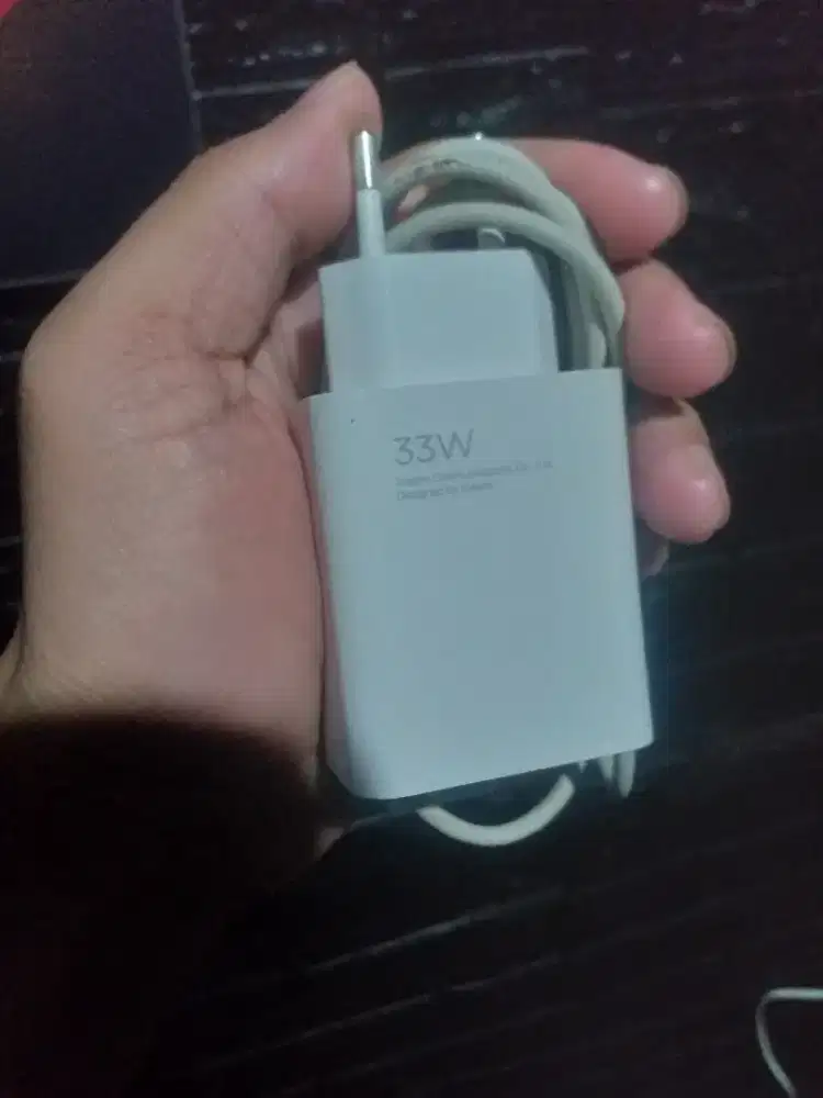 Charger ori xiaomi 33watt bawaan hp
