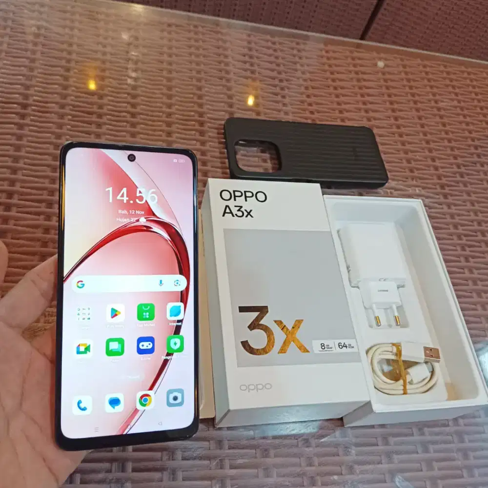 Oppo a3x 4+4/64 FULLSHET MULUS NO MINUS