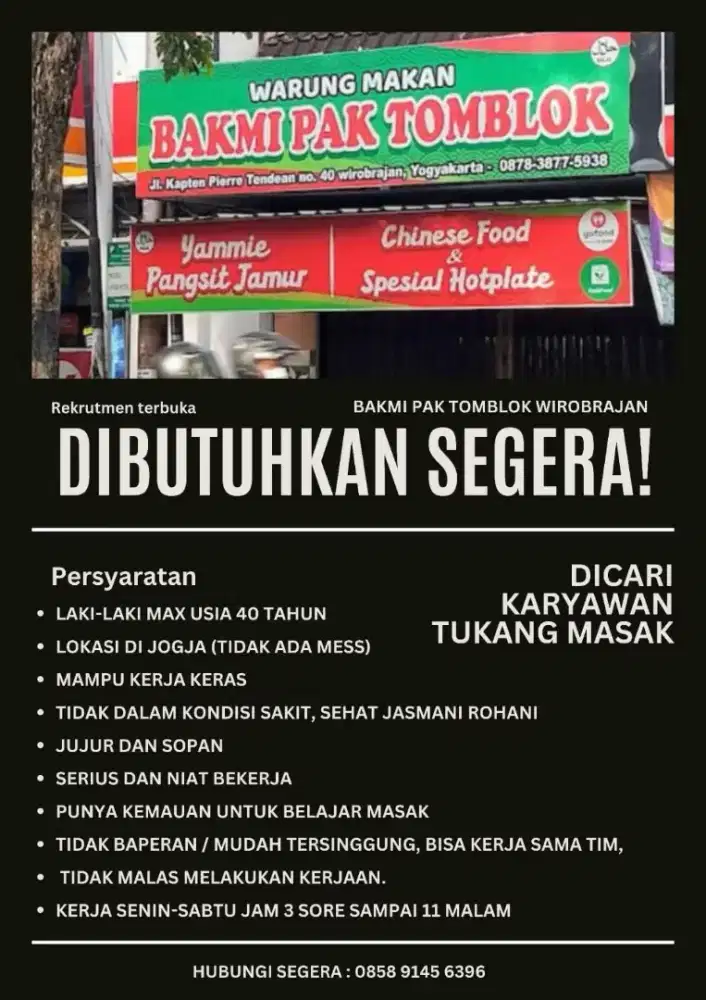 DICARI SEGERA KARYAWANBAKMI PAK TOMBLOK