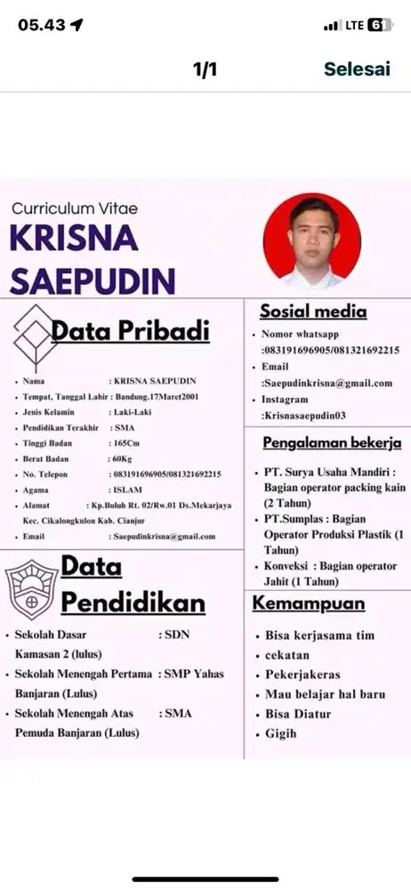 Mencari pekerjaan yang penting halal