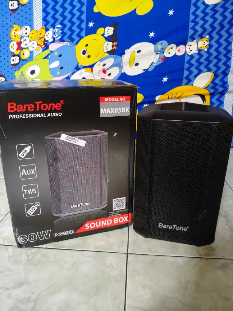 Speaker Baretone Max05bx istimewa (2 miggu pakai)