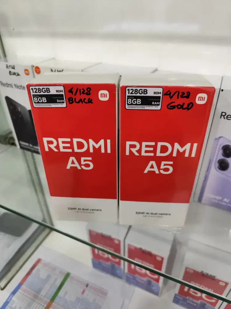 Redmi A5 4/128 New,FREE TUMBLER,Bisa COD & Melayani Kredit