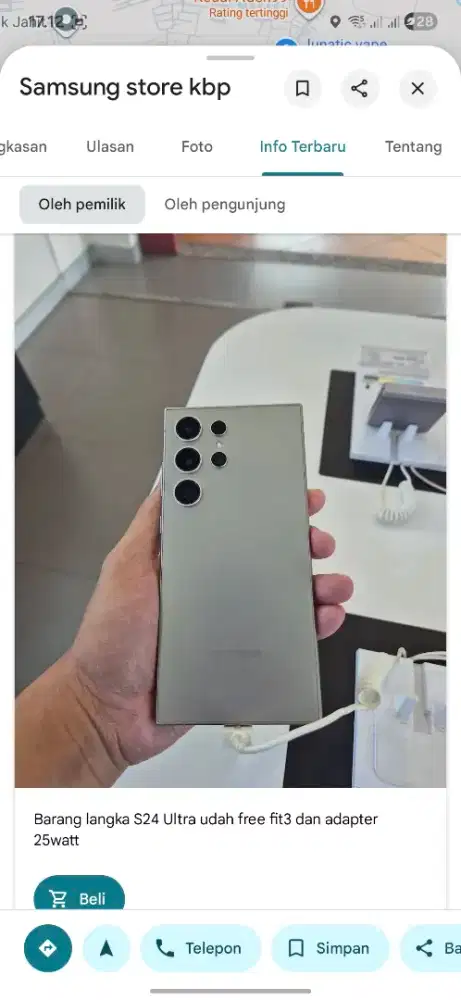 Samsung S24 Ultra 12/256GB promo kredit bisa 0DP