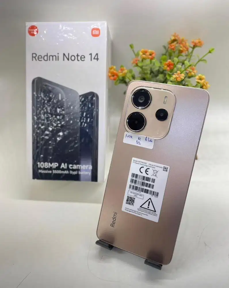 XIAOMI REDMI NOTE 14, 8/256GB, SAND GOLD & MIST PURPLE