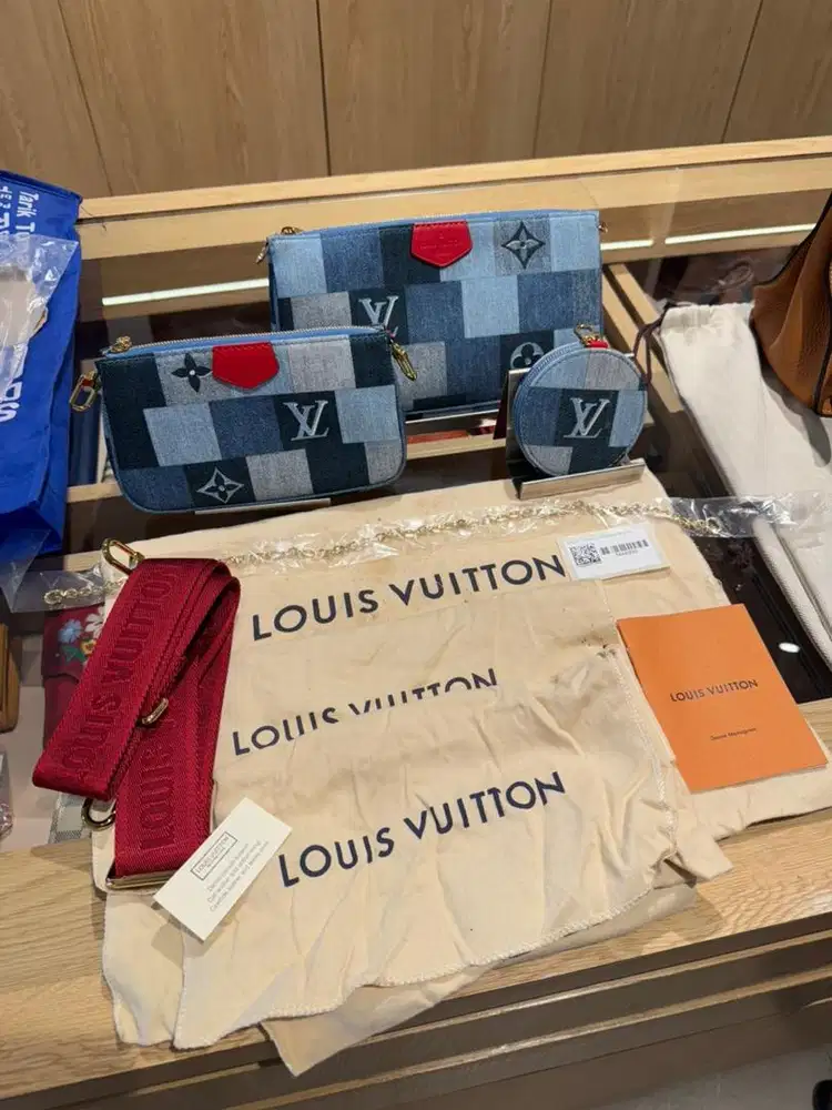 Louis Vuitton Multi Pochette Denim