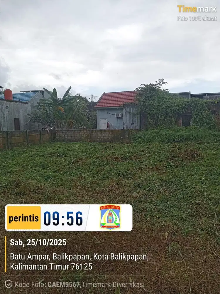 Tanah di jual di Perumahan Royal Residence