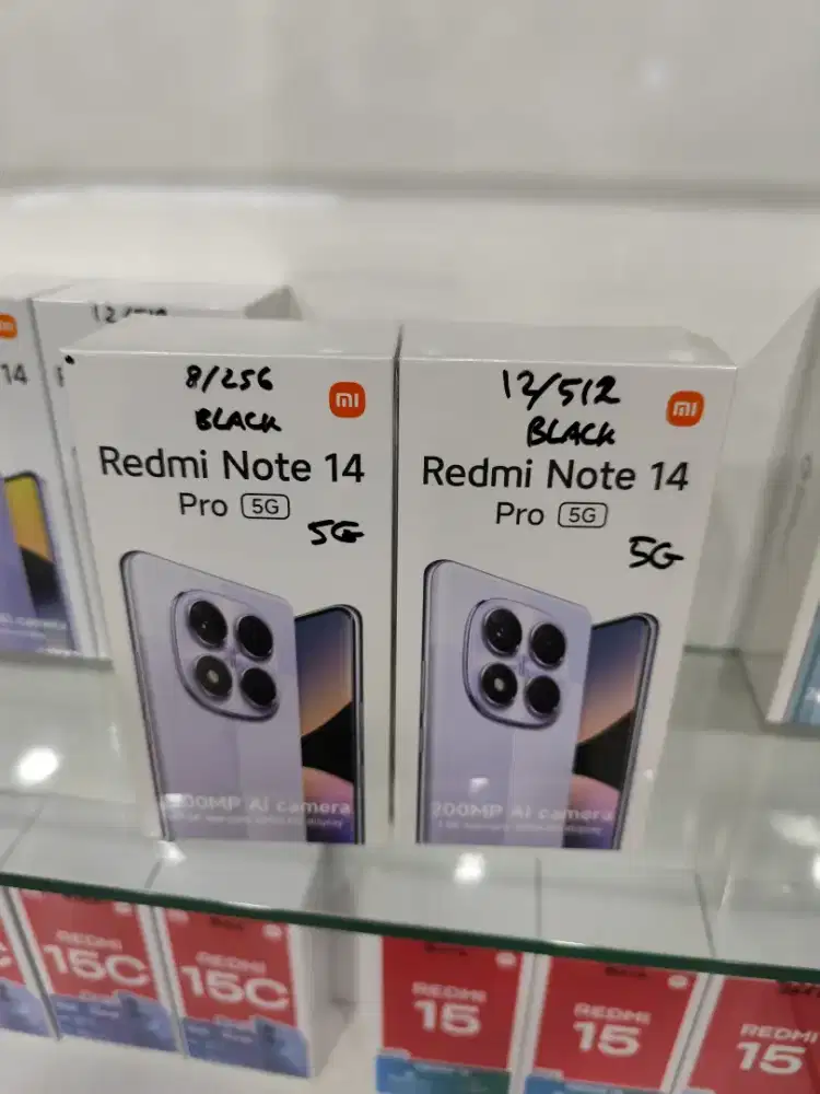 Redmi Note 14 PRO 5G New,FREE TUMBLER,Bisa COD&Melayani Kredit