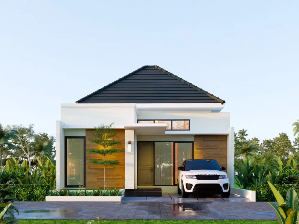 Rumah Cluster Eksklusif Ada Pos Satpam di Bangunjiwo