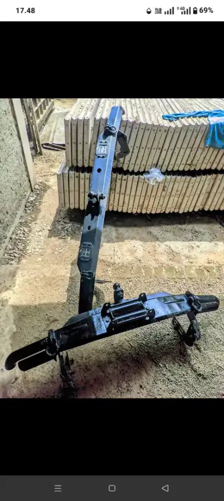 Bamper/tanduk depan belakang pajero sport