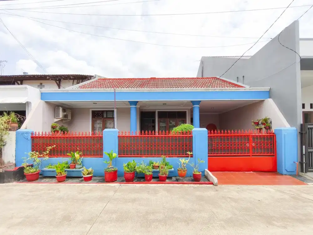 Rumah LT 150 SHM 10 Menit ke Stasiun Bekasi Dibantu KPR J-37130