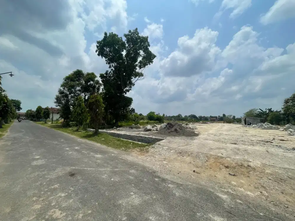 Dijual rumah siap bangun dekat kampus UMY, pasar godean