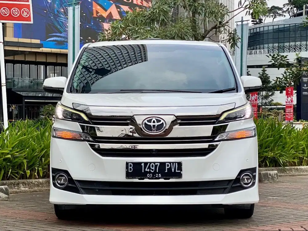 Vellfire 2.5 G Automatic ATPM Transformers (DP MINIM 30 JUTA)