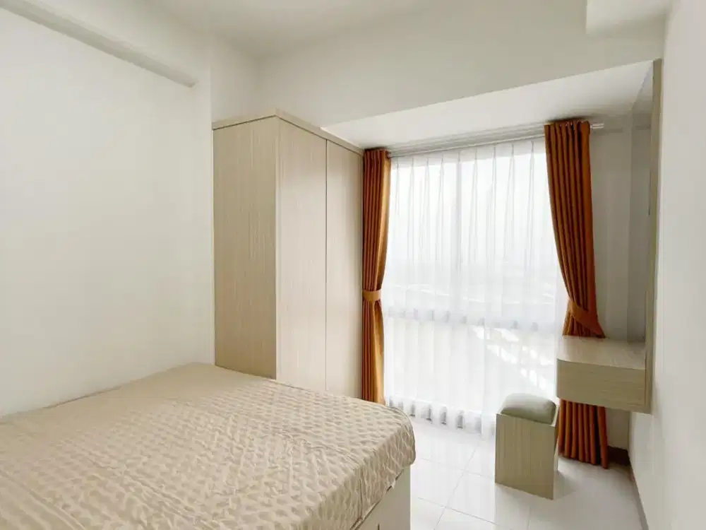 DISEWA APARTEMEN PIK2 TOKYO RIVERSIDE 2BR 36M2 FULL FURNISHED VIEW BAGUS