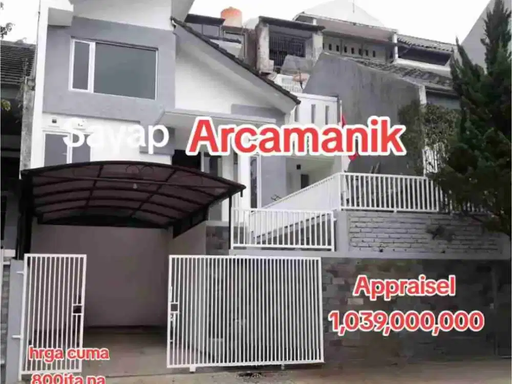 murah Rumah hrga di bawah appraisel bank di sayap Arcamanik Bandung