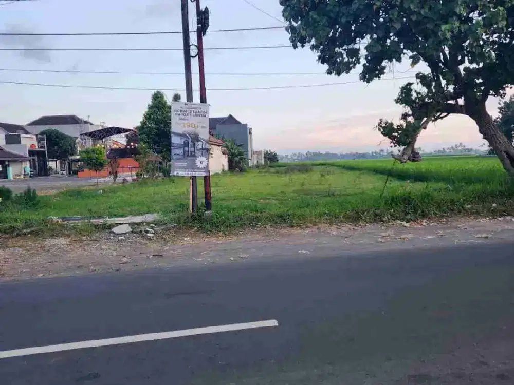TANAH POROS JALAN RAYA KARANG DUREN MALANG