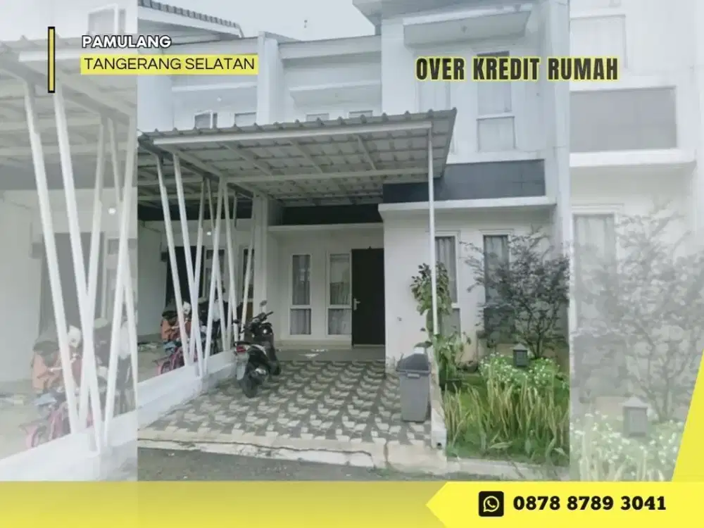 Over Kredit rmh 2lantai 90JT dkt UNPAM di Taman Bukit Hijau Pamulang
