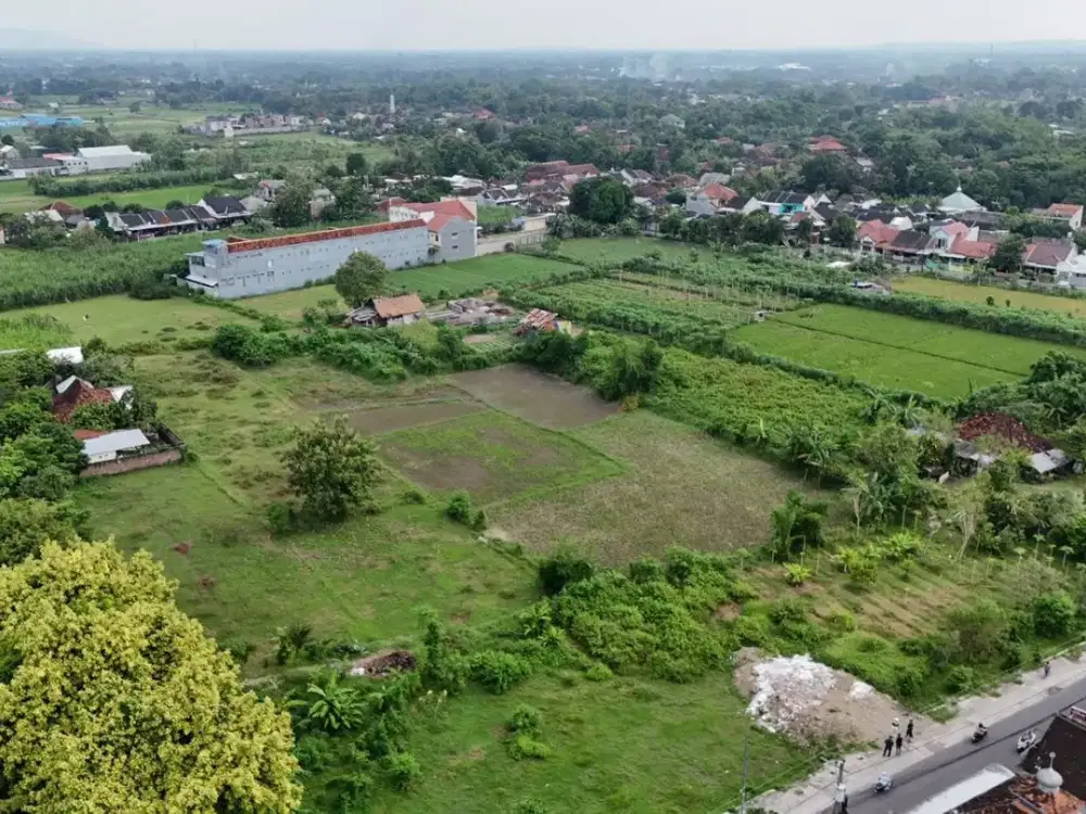 Tanah Jogja Tepi Jalan Strategis, Dekat RS Rajawali Citra Banguntapan