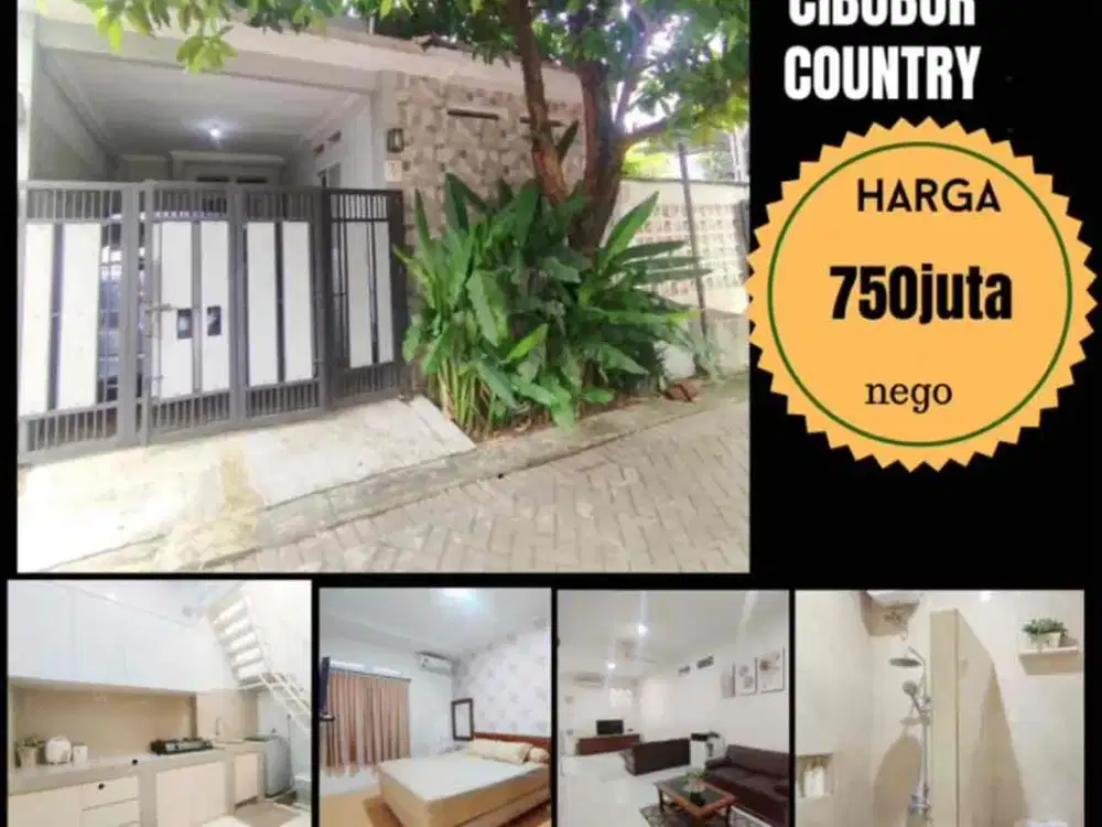 Rumah Bukit Golf Cibubur dekat Citra Gran Dijual Di bawah Harga Pasaran