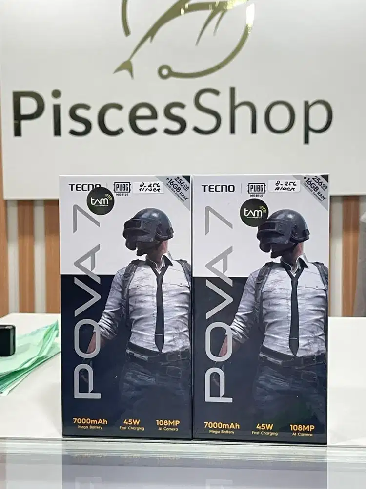 PROMO TECNO POVA 7 LTE 8/256 NEW SEGEL RESMI