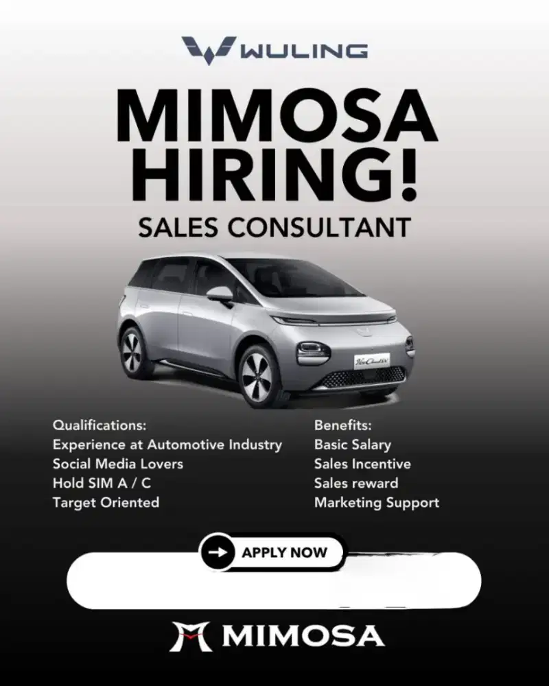 Lowongan kerja sales