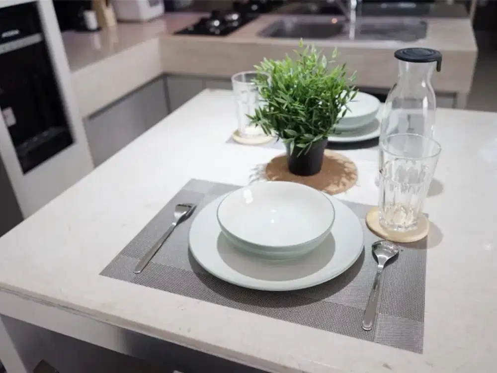 Disewakan Apartemen Trivium 2br North 56sqm Lengkap di Lippo Cikarang