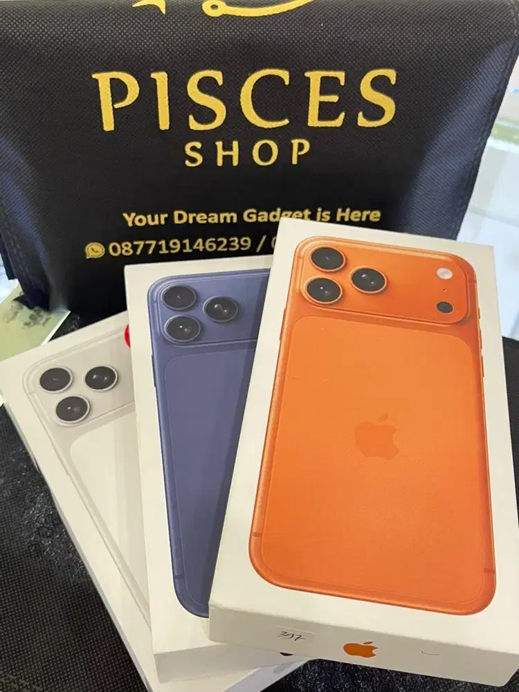 IPHONE 17 PRO MAX 256 IBOX NEW SEGEL RESMI