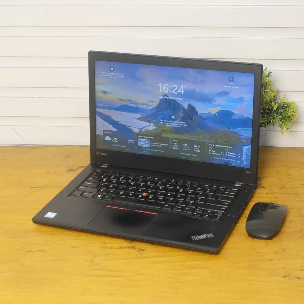 Lenovo Thinkpad T470 Core i5 gen 6 RAM 8 SSD