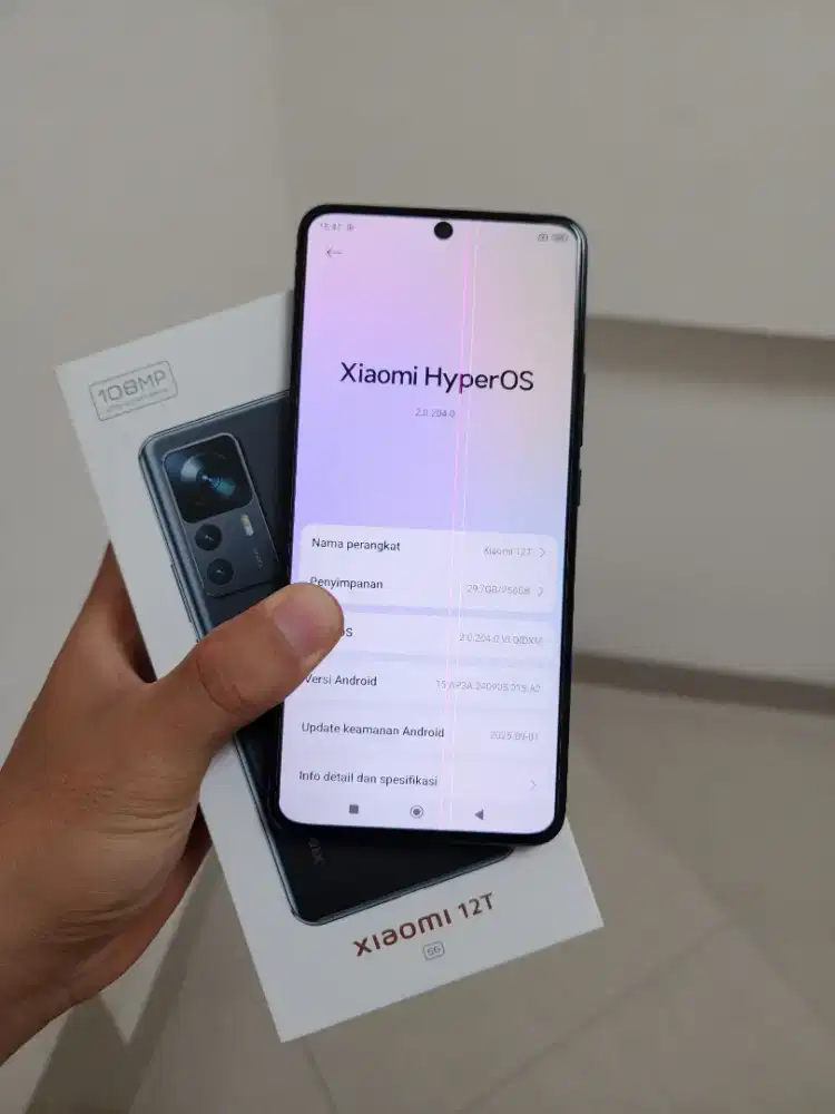 Xiaomi 12T 5G Ram 8GB/Rom 256GB Black