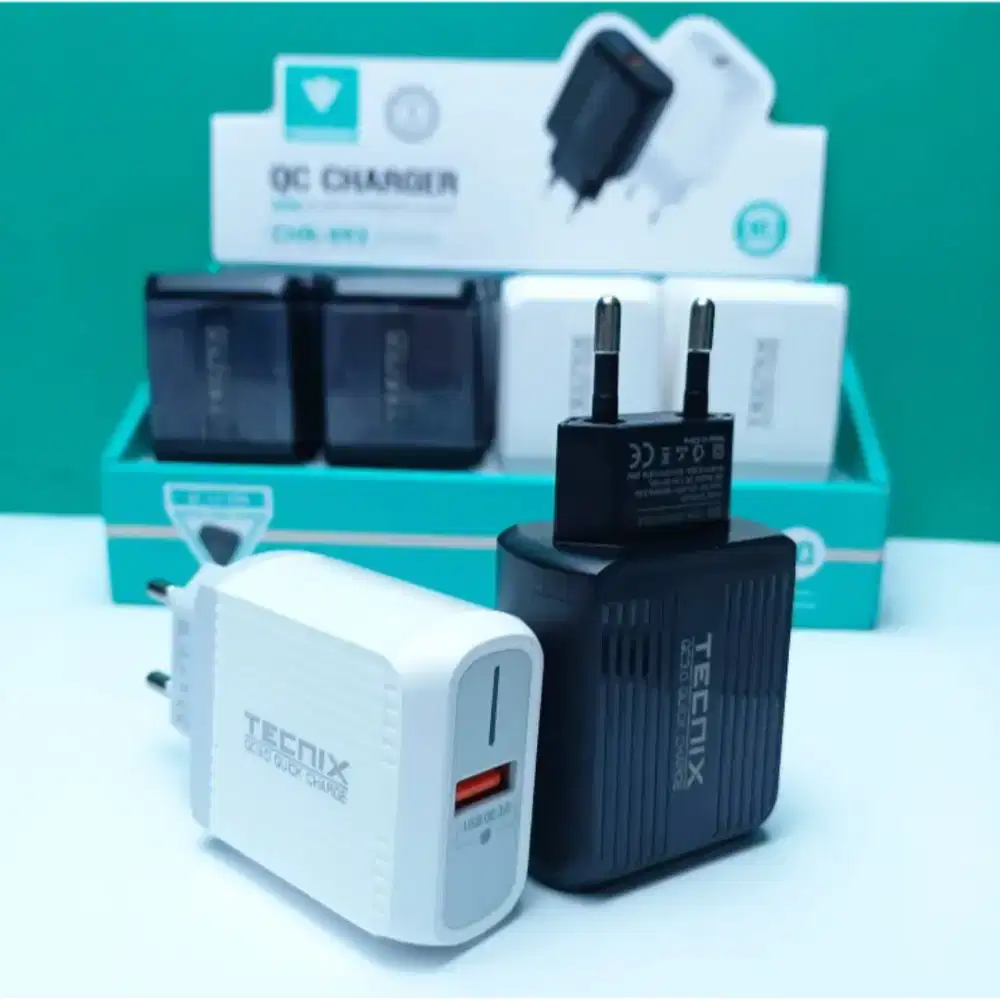 Tecnix CHR-093 Adapter Charger 20W 3.1A Fast Charging