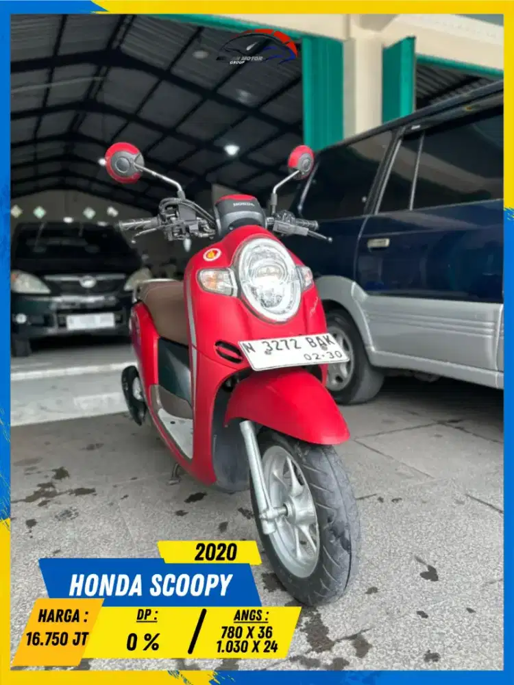 HONDA SCOOPY 2020 NDANG SATSET MASZEHH HIKMAH MOTOR KEPUH