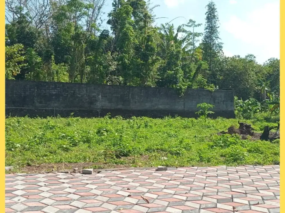 Tanah Jogja Lingkungan Kost-Kostan Selatan Kampus UII Kaliurang