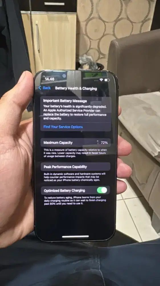 iPhone 13 Pro 128GB Hitam Ex iBox