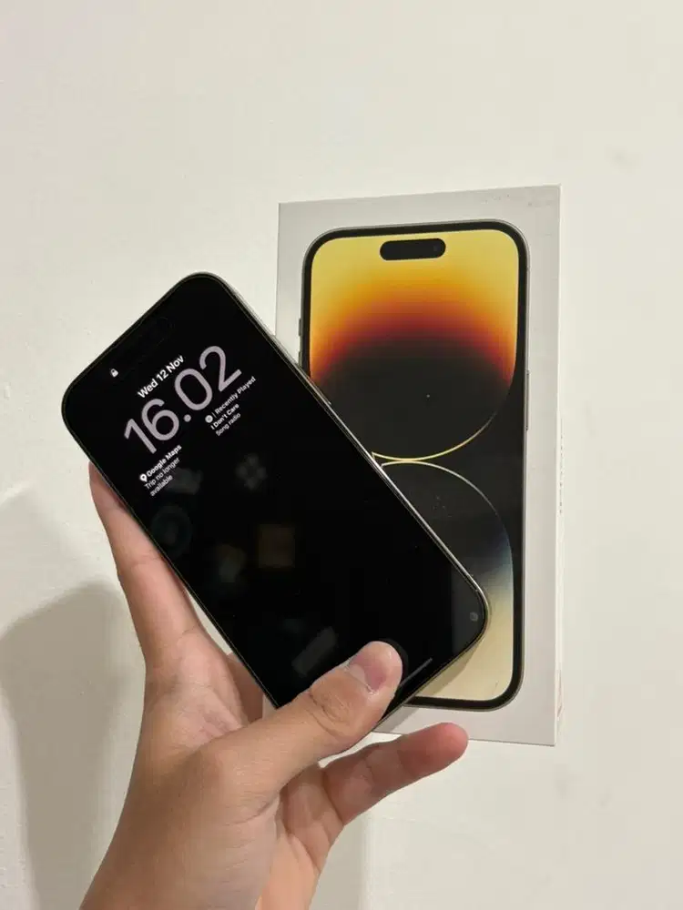 Iphone 14 Pro Ibox Gold! Ex Pemakaian Pribadi!