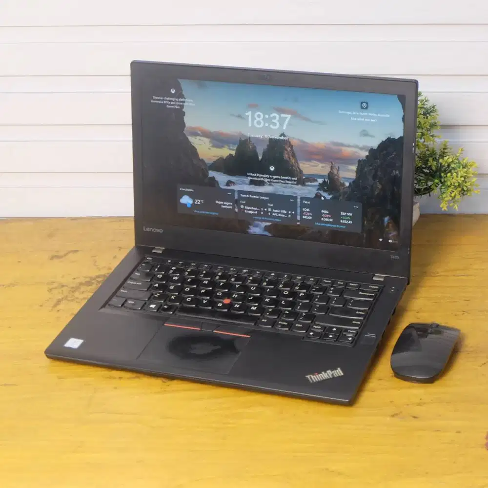 LAPTOP THINKPAD T470 core i5 gen 7 RAM 8 SSD