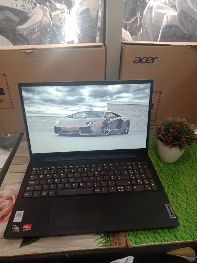Lenovo V15 G2 ALC Ryzen 5 5500U RAM 12GB SSD/HDD - Ngebut, Mulus!