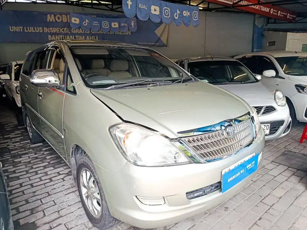 TOYOTA INNOVA V 2.0 AT 2006 SILVER JL.RAYA JEMURSARI MOBIL 1717